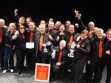 Unite the Union (City of Sheffield) celebrate
their victory